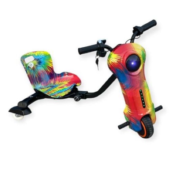 صورة سكوتر درفت صغير ذكي بطبعات ملونة متعددة 36 فولت بثلاث عجلات